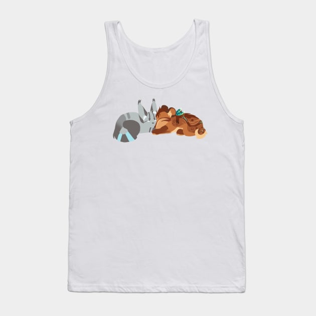 MapleSpyder and Finchwing Tank Top by SpiritSoda
